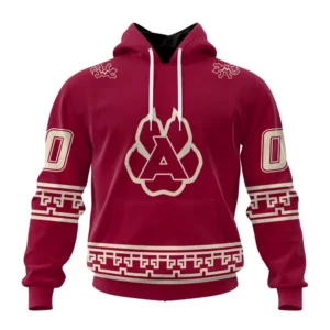 Hoodie NHL Arizona Coyotes Special Two-Tone Design St2401 QTNHL080524A472HD