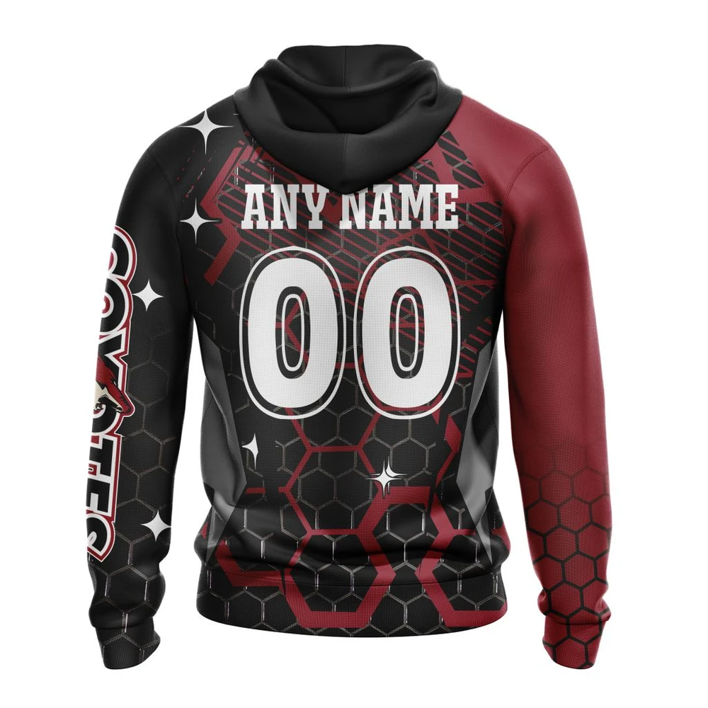 Hoodie NHL Arizona Coyotes, Specialized Design With Motocross Syle V0222 QTNHL080524A3399HD - Image 2