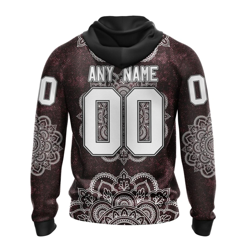 Hoodie NHL Arizona Coyotes, Specialized Mandala Style St2201 QTNHL080524A4067HD - Image 2