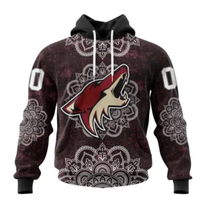 Hoodie NHL Arizona Coyotes, Specialized Mandala Style St2201 QTNHL080524A4067HD