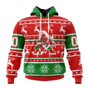 Hoodie NHL Arizona Coyotes, Specialized Unisex Christmas Is Coming V02 QTNHL080524A2972HD