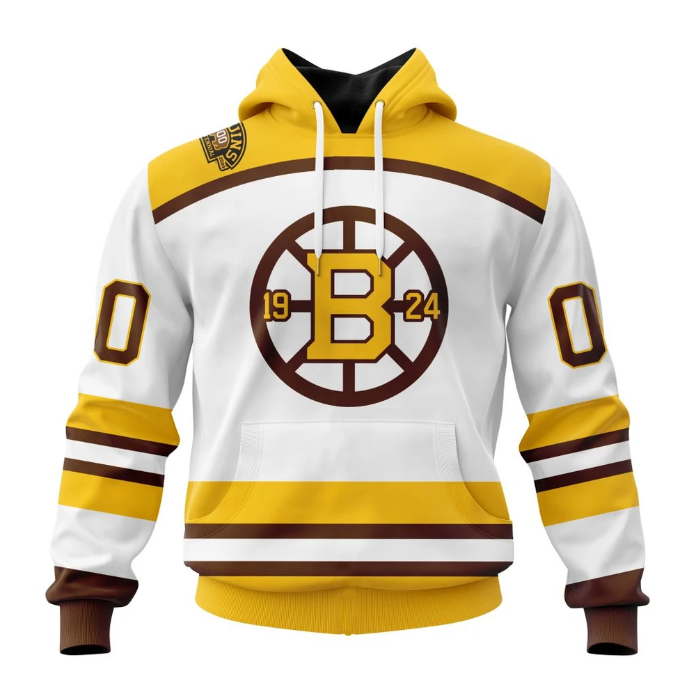 Hoodie NHL Boston Bruins - Centennial Concept Kits QTNHL080524A1817HD