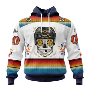 Hoodie NHL Boston Bruins Special Design For Dia De Los Muertos St2301 QTNHL080524A1461HD