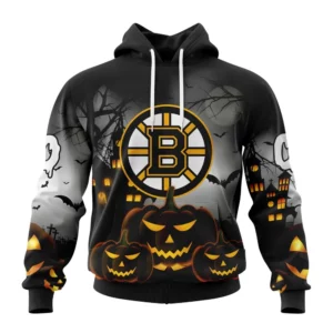 Hoodie NHL Boston Bruins Special Design For Halloween St2302 QTNHL080524A2009HD
