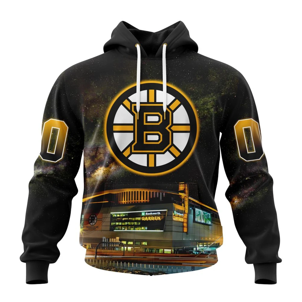 Hoodie NHL Boston Bruins Special Design With Td Garden St2401 QTNHL080524A720HD