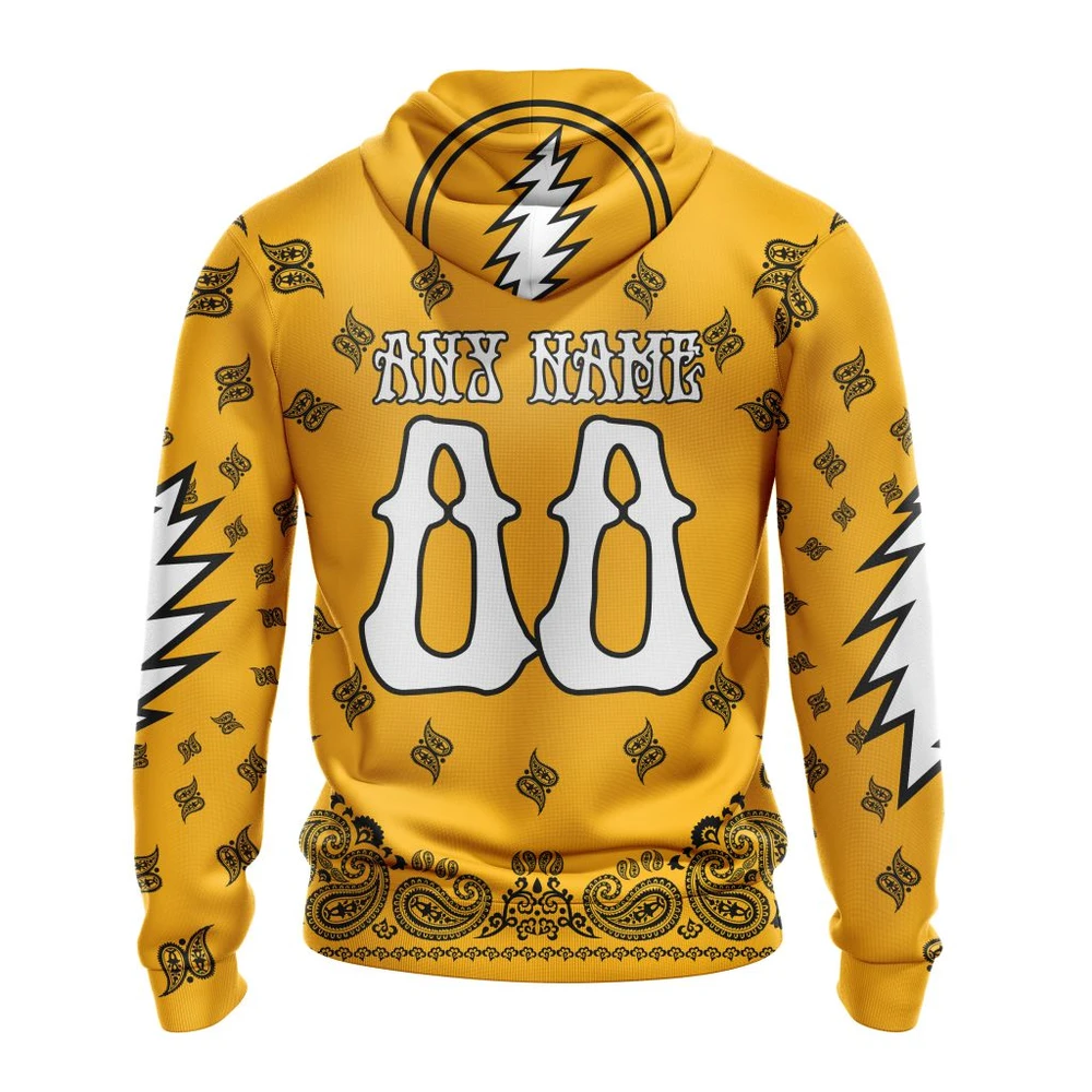 Hoodie NHL Boston Bruins Special Grateful Dead Design St2303 QTNHL080524A107HD - Image 2