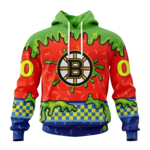 Hoodie NHL Boston Bruins Special Nickelodeon Design St2301 QTNHL080524A1195HD