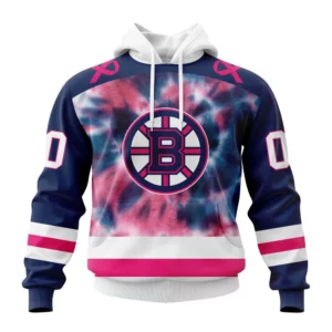 Hoodie NHL Boston Bruins Special Pink October Fight Breast Cancer St2303 QTNHL080524A1845HD
