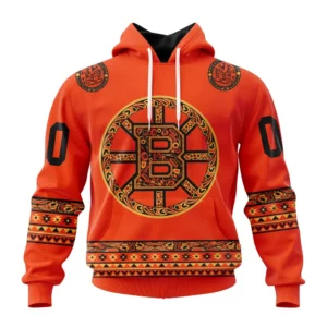 Hoodie NHL Boston Bruins Specialized National Day For Truth And Reconciliation QTNHL080524A3212HD