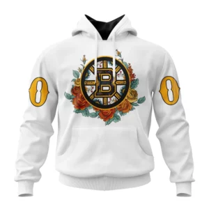 Hoodie NHL Boston Bruins Specialized Unisex Kits Muertos QTNHL080524A2871HD