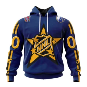 Hoodie NHL Buffalo Sabres Personalized NHL All-Star Game QTNHL080524A848HD