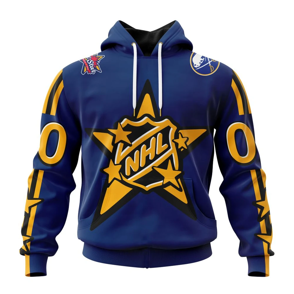 Hoodie NHL Buffalo Sabres Personalized NHL All-Star Game QTNHL080524A848HD