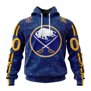 Hoodie NHL Buffalo Sabres Special All-Star Game Design St2401 QTNHL080524A816HD