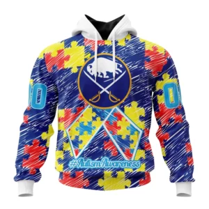 Hoodie NHL Buffalo Sabres Special Autism Awareness Design St2201 QTNHL080524A2487HD
