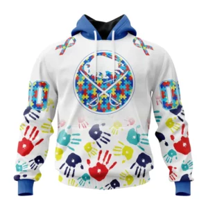 Hoodie NHL Buffalo Sabres Special Autism Awareness Design St2203 QTNHL080524A2547HD