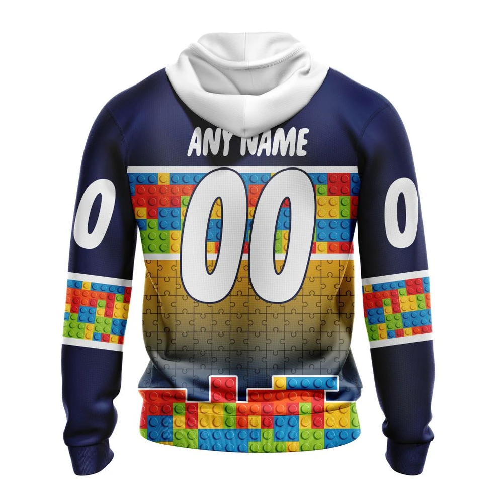 Hoodie NHL Buffalo Sabres Special Autism Awareness Design V2301 QTNHL080524A2250HD - Image 2