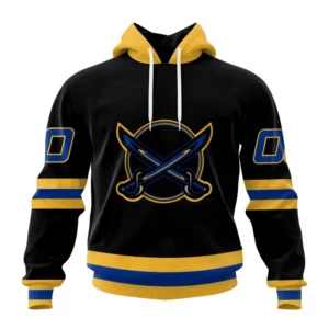 Hoodie NHL Buffalo Sabres Special Blackout Design St2401 QTNHL080524A611HD