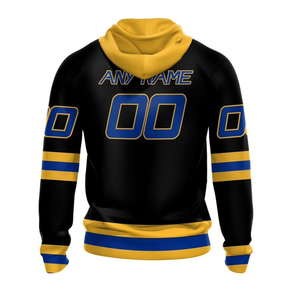 Hoodie NHL Buffalo Sabres Special Blackout Design St2401 QTNHL080524A611HD - Image 2