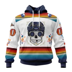 Hoodie NHL Buffalo Sabres Special Design For Dia De Los Muertos St2301 QTNHL080524A1460HD