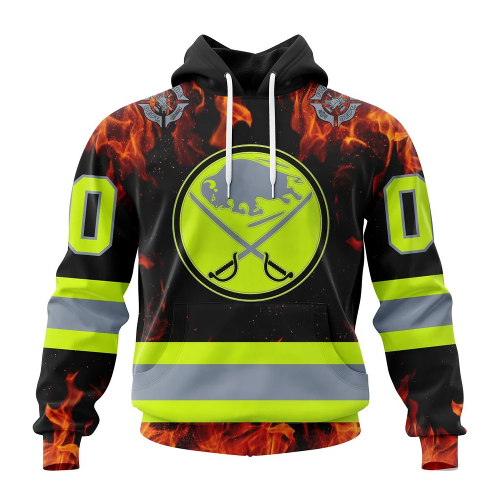 Hoodie NHL Buffalo Sabres Special Design Honoring Firefighters St2401 QTNHL080524A1103HD