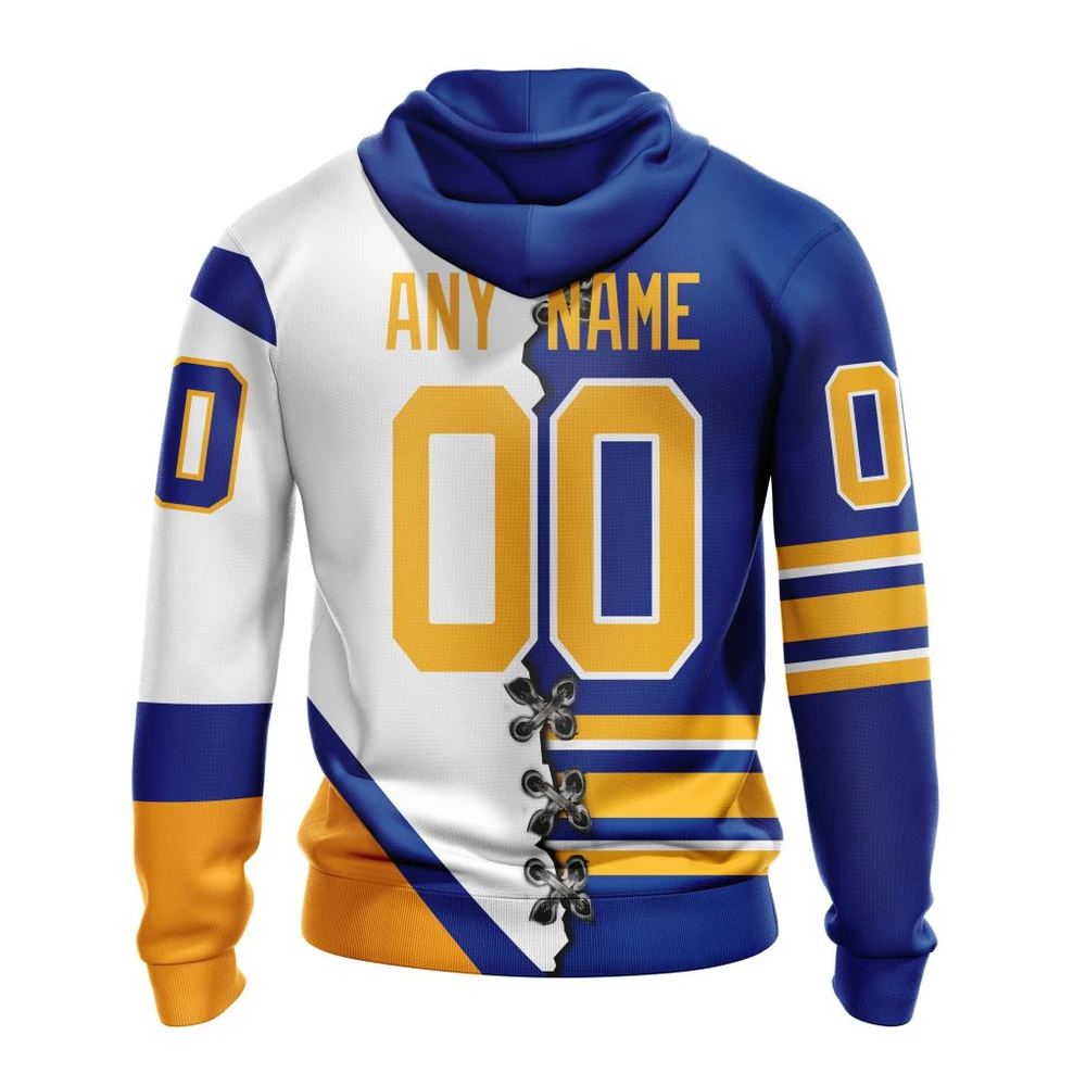 Hoodie NHL Buffalo Sabres Special Home Mix Reverse Retro Personalized Kits QTNHL080524A943HD - Image 2