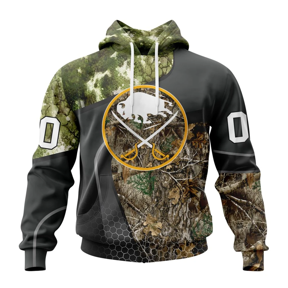 Hoodie NHL Buffalo Sabres Special Hunting Camo Design St2302 QTNHL080524A1324HD