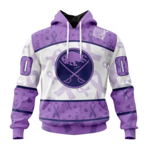 Hoodie NHL Buffalo Sabres Special Lavender Fight Cancer St2201 QTNHL080524A344HD