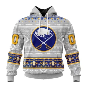 Hoodie NHL Buffalo Sabres Special Native Design St2302 QTNHL080524A2069HD