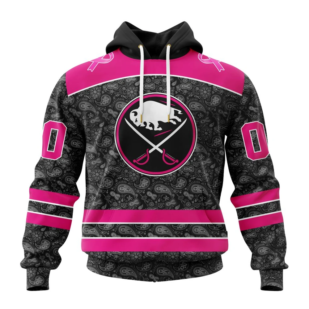 Hoodie NHL Buffalo Sabres Special Pink In The Rink Fight Breast Cancer St2301 QTNHL080524A2093HD