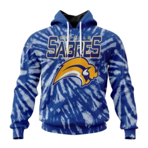 Hoodie NHL Buffalo Sabres Special Retro Vintage Tie Dye St2201 QTNHL080524A338HD