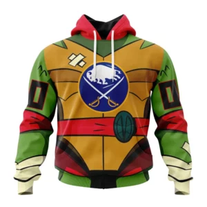 Hoodie NHL Buffalo Sabres Special Teenage Mutant Ninja Turtles Design St2301 QTNHL080524A2282HD