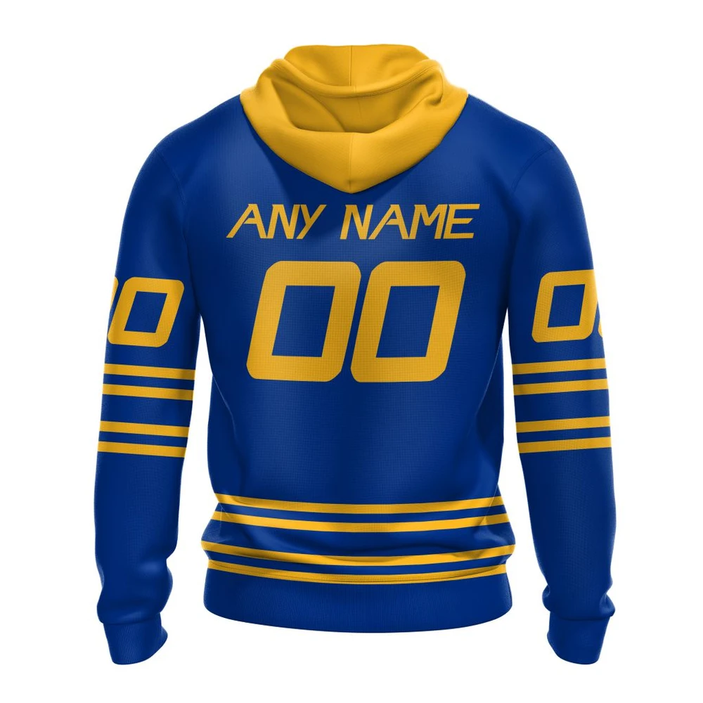 Hoodie NHL Buffalo Sabres Special Two-Tone Design St2401 QTNHL080524A469HD - Image 2