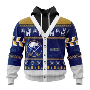 Hoodie NHL Buffalo Sabres, Specialized Chrismas Season QTNHL080524A2807HD