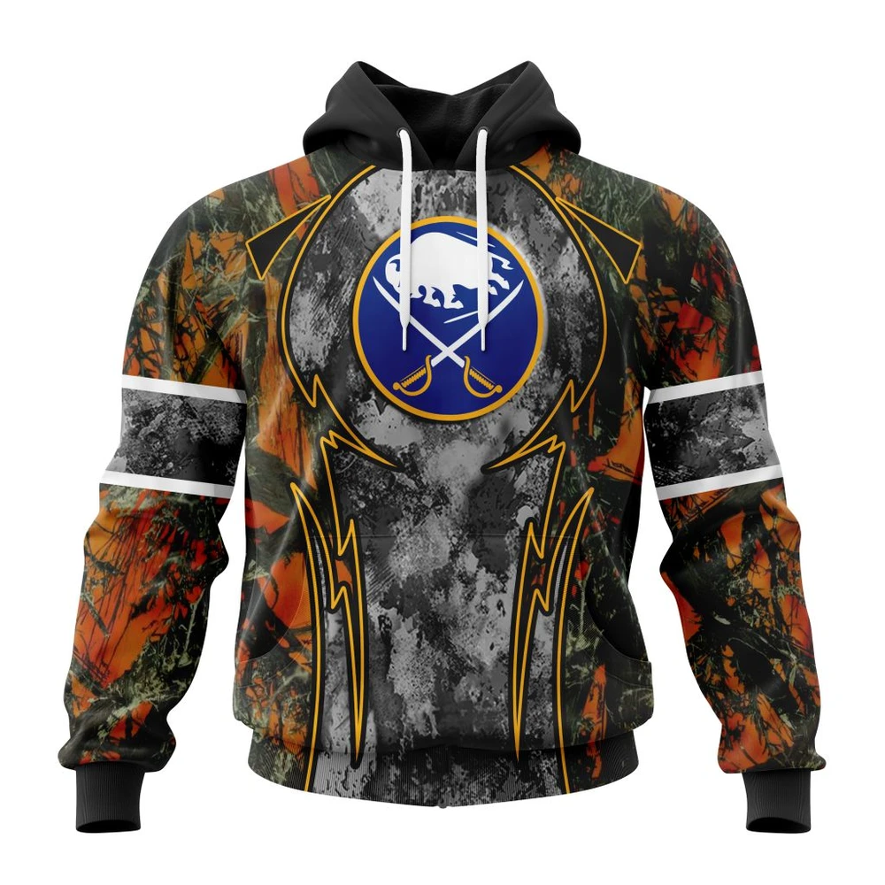 Hoodie NHL Buffalo Sabres, Specialized Design Wih Camo Concepts For Hungting In Forest QTNHL080524A3661HD