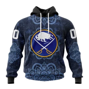 Hoodie NHL Buffalo Sabres, Specialized Mandala Style St2201 QTNHL080524A4065HD