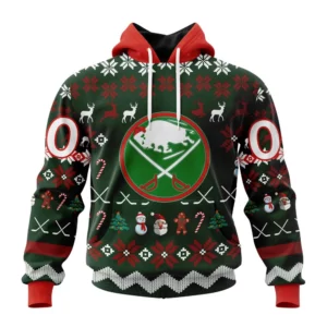 Hoodie NHL Buffalo Sabres, Specialized Unisex Christmas Is Coming QTNHL080524A326HD