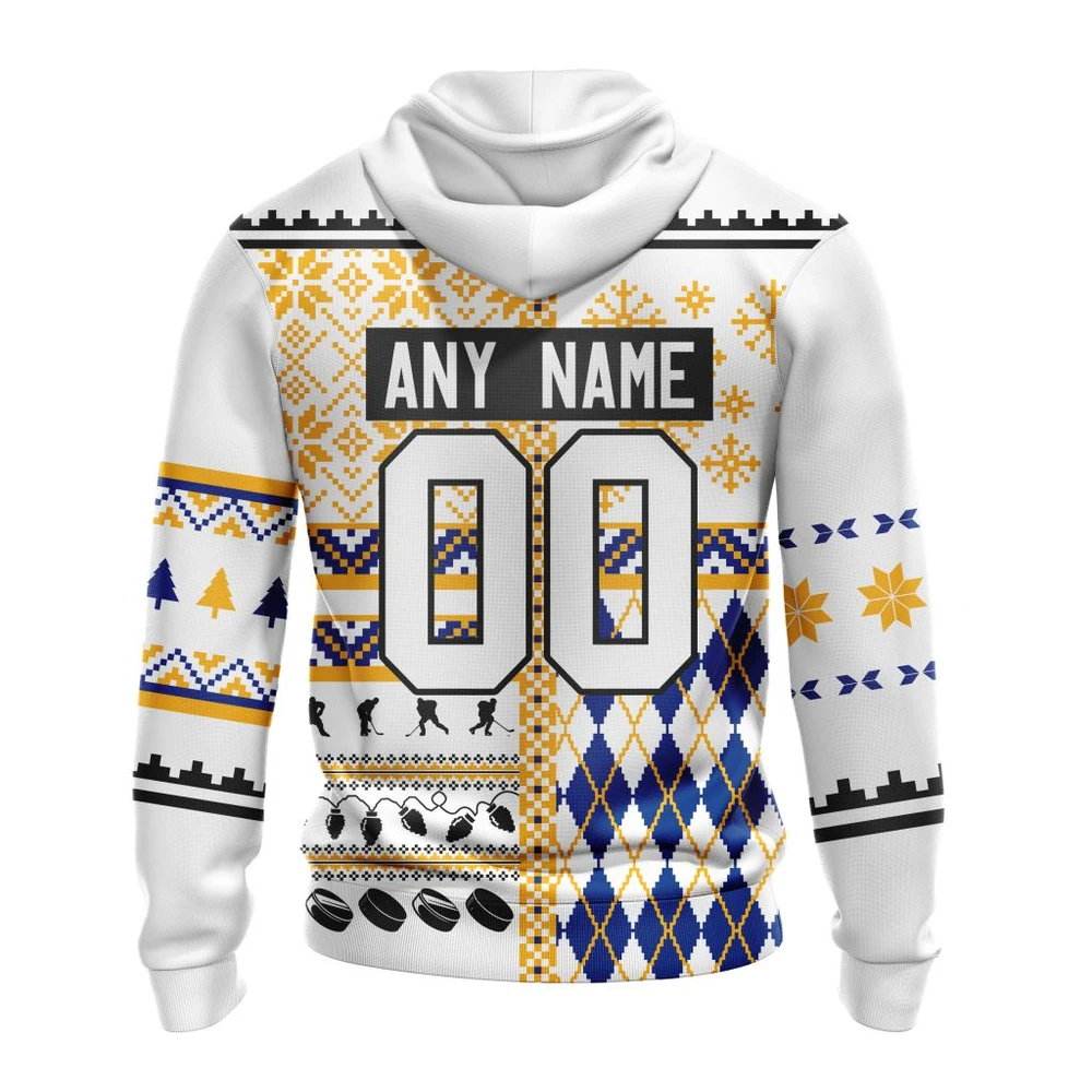 Hoodie NHL Buffalo Sabres, Specialized Unisex Christmas Is Coming V01 QTNHL080524A2921HD - Image 2