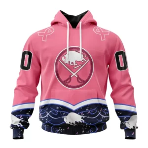 Hoodie NHL Buffalo Sabres, Specialized Unisex For Hockey Fights Cancer QTNHL080524A2837HD