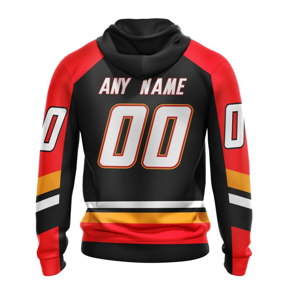 Hoodie NHL Calgary Flames Reverse Retro Kits QTNHL080524A355HD - Image 2