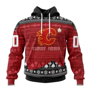 Hoodie NHL Calgary Flames Special Star Trek Design St2201 QTNHL080524A3021HD