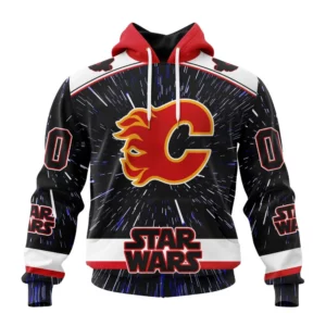 Hoodie NHL Calgary Flames Special Star Wars Design St2303 QTNHL080524A1129HD