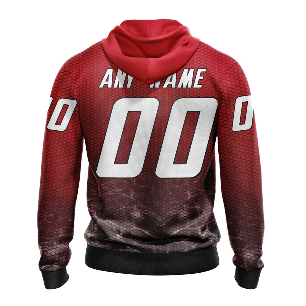 Hoodie NHL Calgary Flames, Specialized Fishing Style St2201 QTNHL080524A4003HD - Image 2