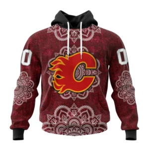 Hoodie NHL Calgary Flames, Specialized Mandala Style St2201 QTNHL080524A4064HD