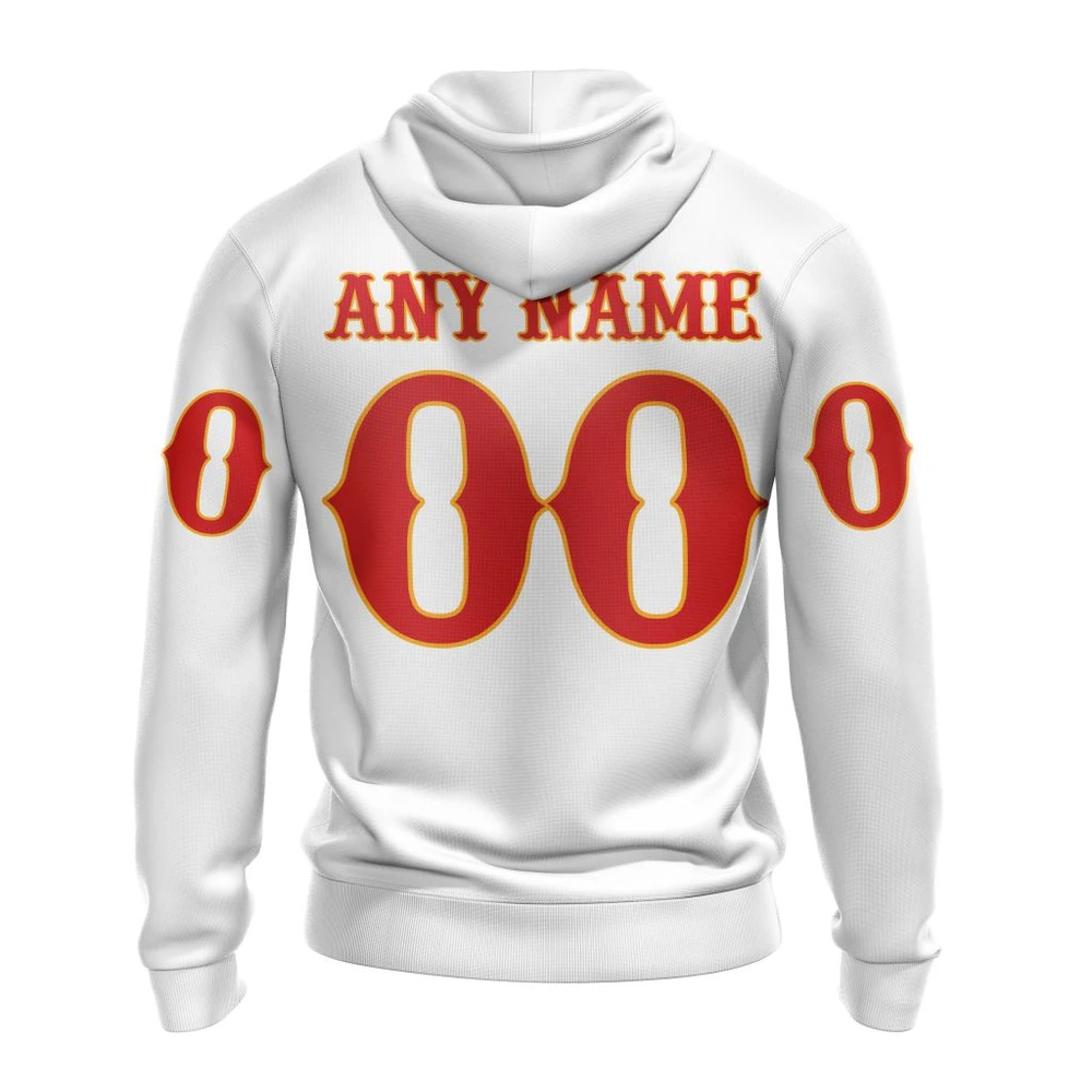 Hoodie NHL Calgary Flames, Specialized Unisex Kits Dia De Muertos QTNHL080524A2866HD - Image 2