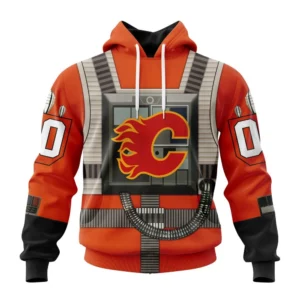 Hoodie NHL Calgary Flames Star Wars Rebel Pilot Design St2201 QTNHL080524A2333HD