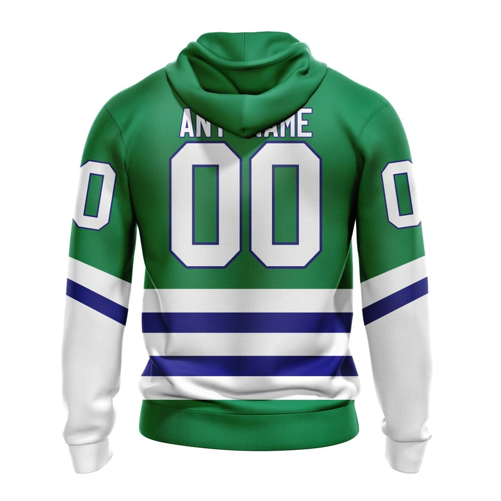Hoodie NHL Carolina Hurricanes  Hartford Whalers Kits QTNHL080524A1466HD - Image 2