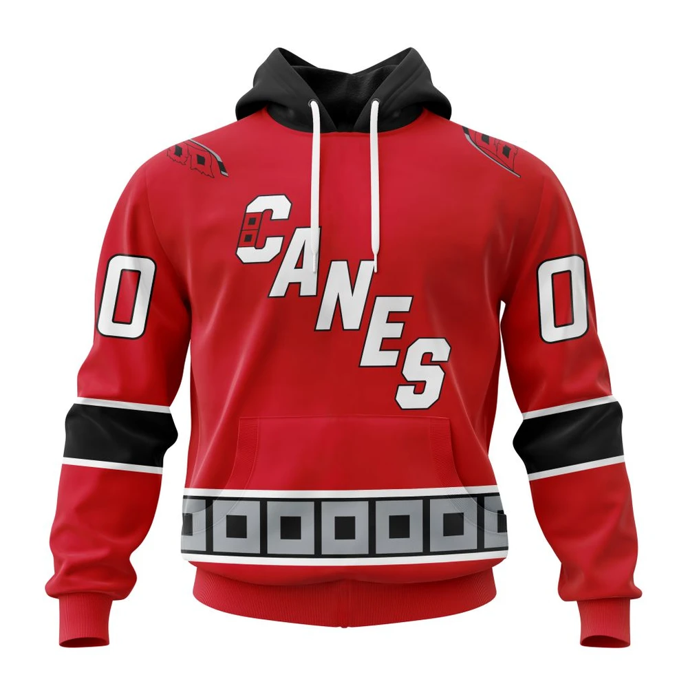 Hoodie NHL Carolina Hurricanes Reverse Retro Kits QTNHL080524A75HD