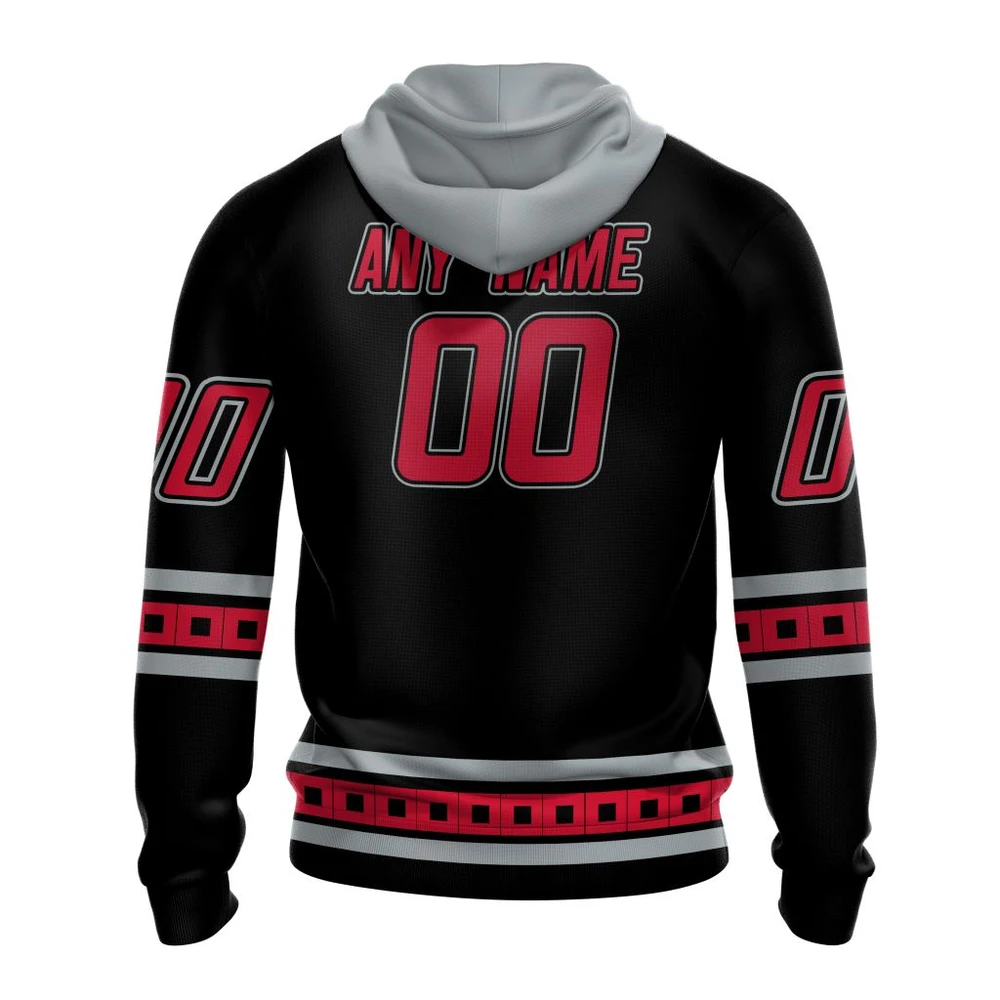 Hoodie NHL Carolina Hurricanes Special Blackout Design St2401 QTNHL080524A606HD - Image 2
