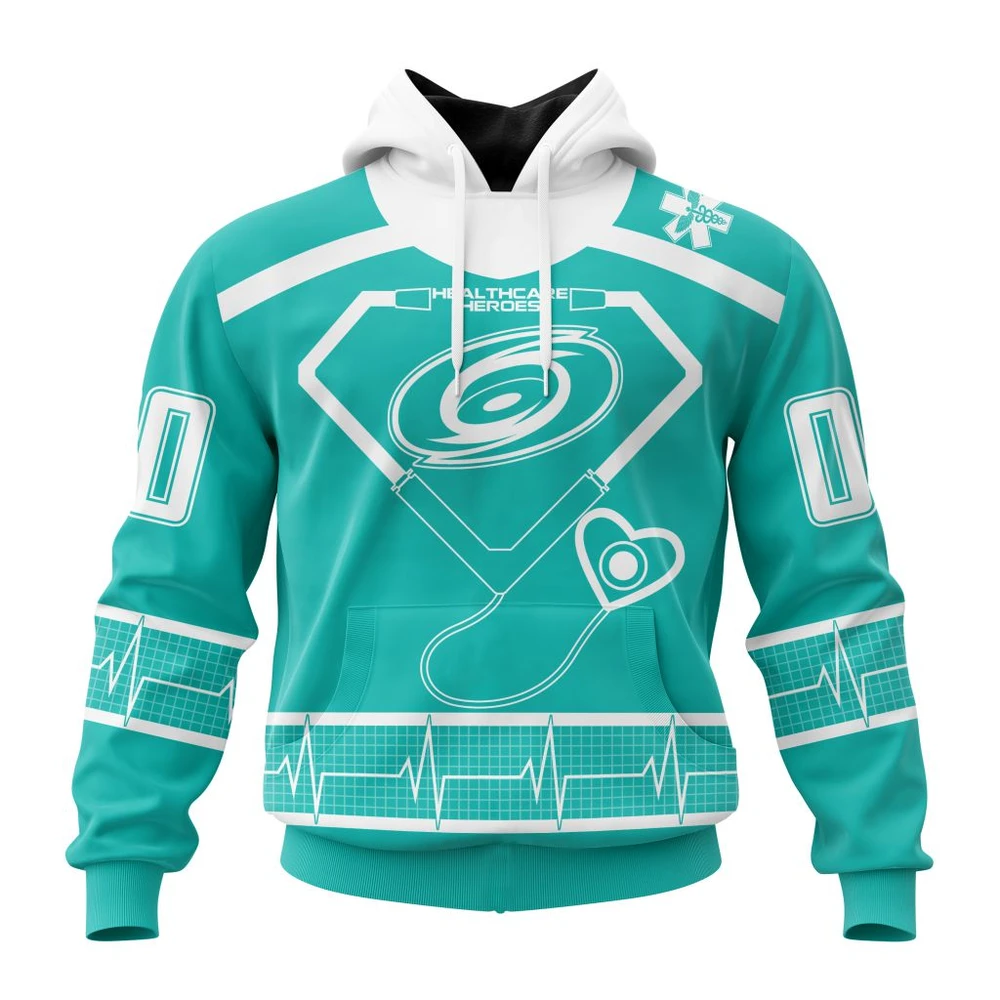 Hoodie NHL Carolina Hurricanes Special Design Honoring Healthcare Heroes St2301 QTNHL080524A2307HD