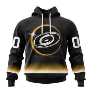 Hoodie NHL Carolina Hurricanes Special Eclipse Design St2401 QTNHL080524A638HD